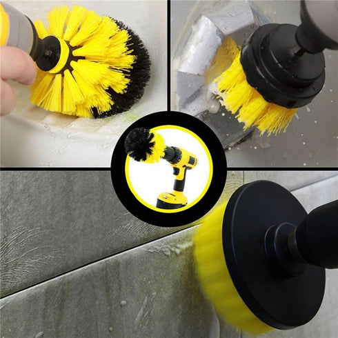 DrillWoosh - Drill Brush Attachment Set (3pcs)